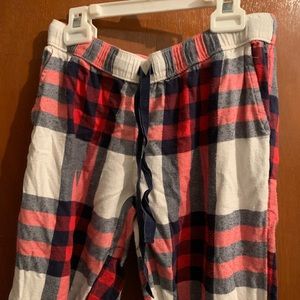 Plaid pj pants